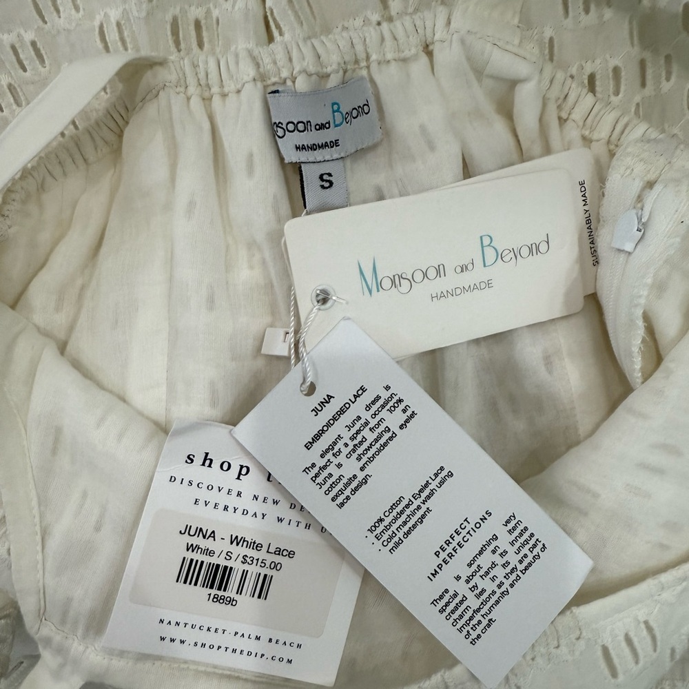 Monsoon and Beyond Juna White Lace Maxi Dress‎ - Picture 5 of 5